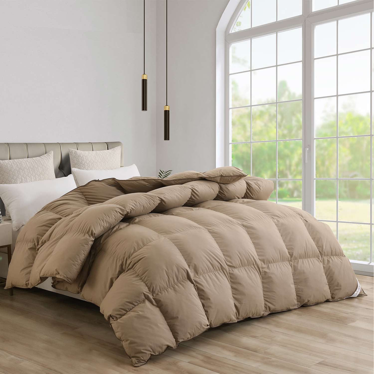 All - Season Down Comforter - Three Geese